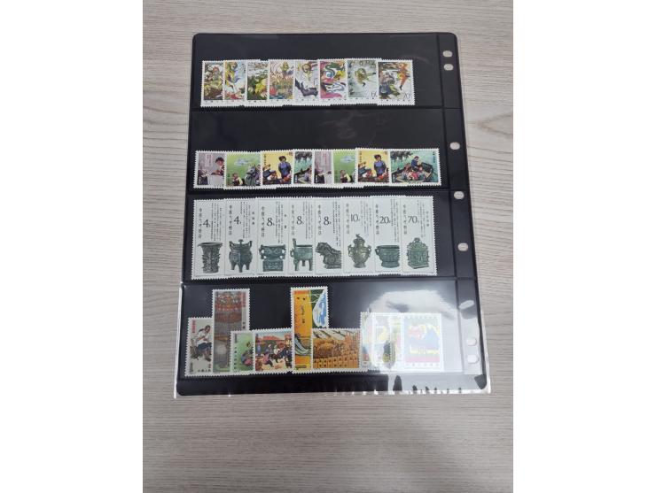 including S66, T3, T9 x 2, T28, T43 x 2, T75 and J92 in blocks of 4. All fresh MNH. Very Fine.